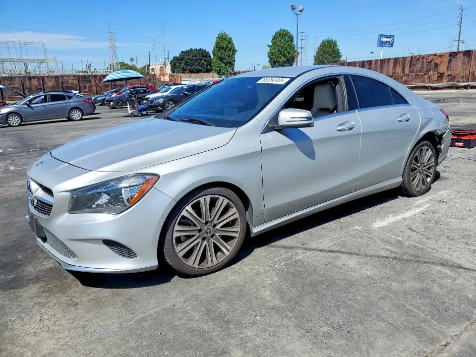 WDDSJ4EB2JN692151 — 2018 Mercedes-Benz CLA, Задняя часть, фото до ремонта