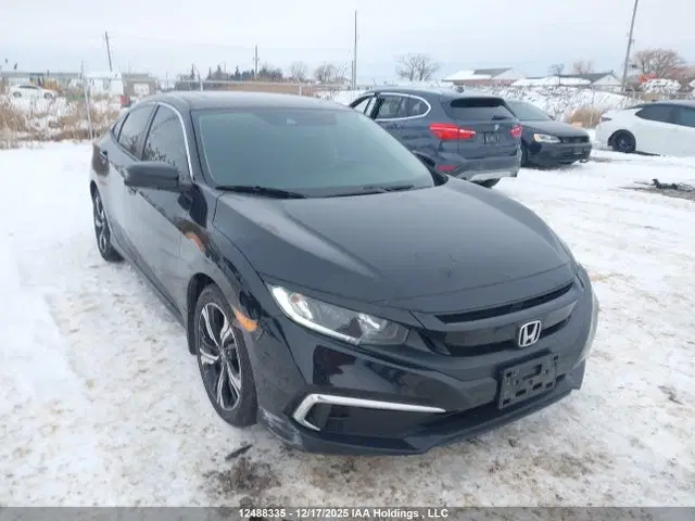 2HGFC2F77MH017320 — 2021 Honda Civic EX 4DR, Угон (Theft), фото до ремонта