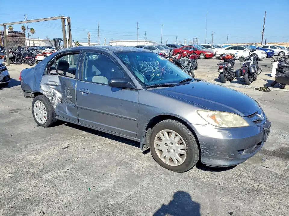 2005 HONDA CIVIC VIN 2HGES16535H593754 фото 4