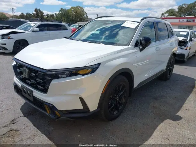 2024 Honda Cr-v Hybrid Sport VIN 7FARS5H51RE036605 фото 2
