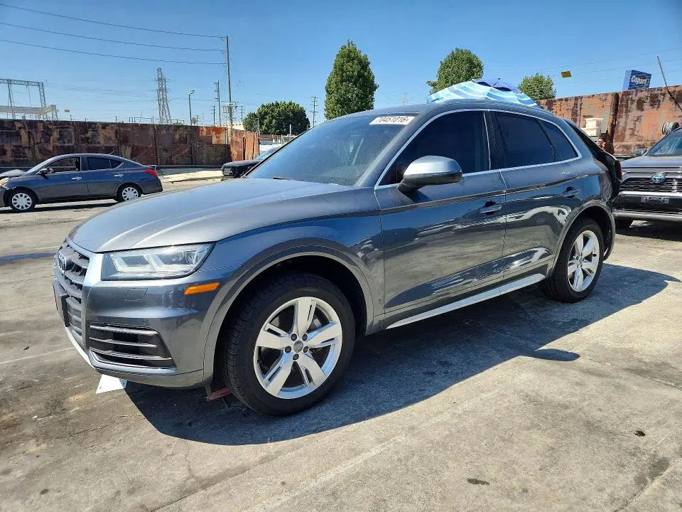 WA1BNAFY5J2023061 — 2018 Audi Q5, Задняя часть (Rear End), фото до ремонта