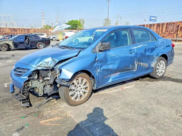 5YFBU4EE2DP194731 — 2013 Toyota Corolla, Передняя часть (Front End), фото до ремонта