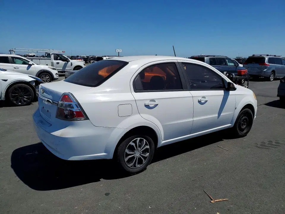 2009 CHEVROLET AVEO VIN KL1TD56EX9B610661 фото 3