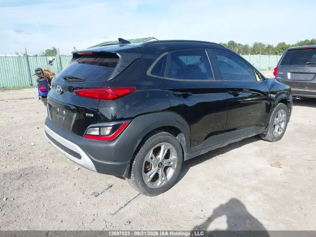 2022 Hyundai Kona Preferred Awd With Sun And Leather Package VIN KM8K6CABXNU873288 фото 4