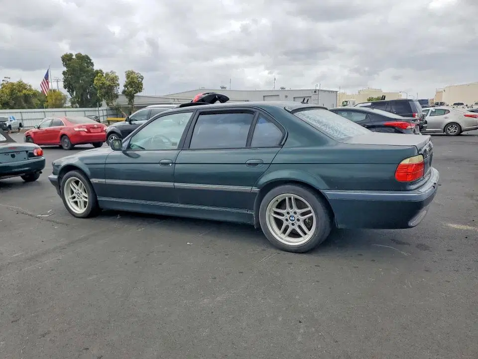 2001 BMW 740 VIN WBAGH83441DP22440 фото 2