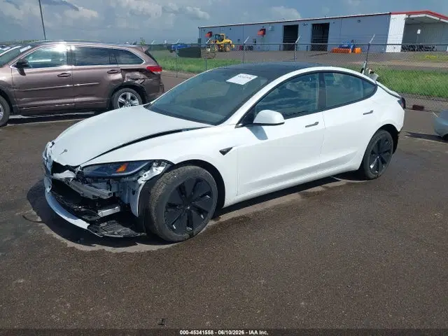 2025 Tesla Model 3 Long Range All-wheel Drive VIN 5YJ3E1EB3SF885328 фото 2