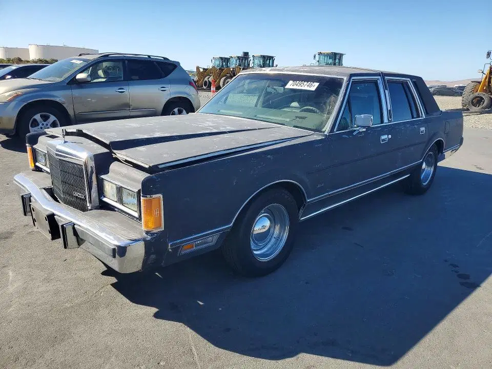 1LNBM81F6KY799667 — 1989 Lincoln Town CAR, MINOR DENT/SCRATCHES, фото до ремонта
