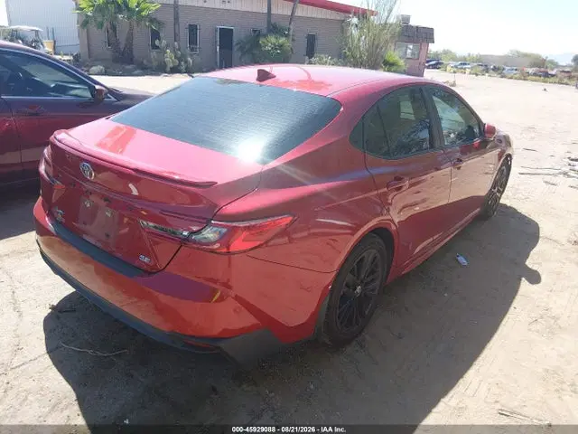 2025 Toyota CAMRY SE VIN 4T1DAACK2SU016273 фото 4