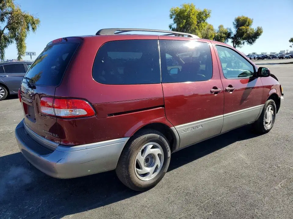 2002 TOYOTA SIENNA VIN 4T3ZF13C82U490364 фото 3
