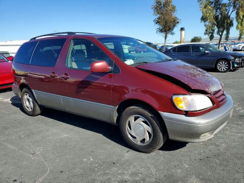 2002 TOYOTA SIENNA VIN 4T3ZF13C82U490364 фото 4