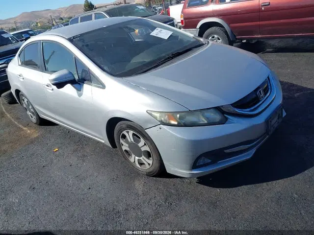 19XFB4F29EE201141 — 2014 Honda Civic Hybrid, Естественный износ (Normal Wear & Tear), фото до ремонта