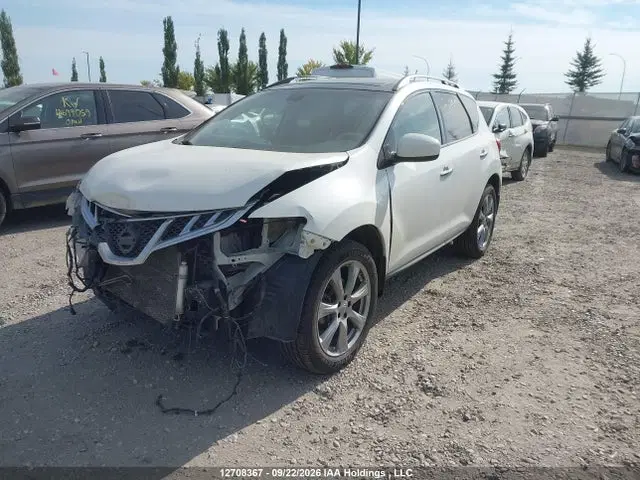 2014 Nissan Murano S/sl/sv/le VIN JN8AZ1MW2EW525598 фото 2