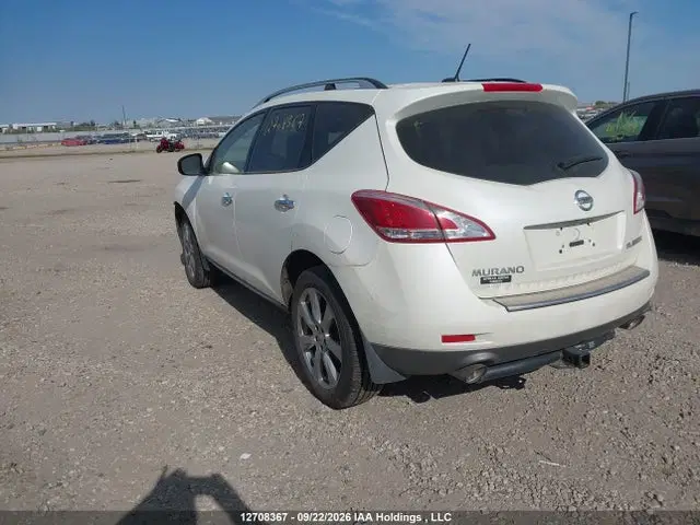 2014 Nissan Murano S/sl/sv/le VIN JN8AZ1MW2EW525598 фото 3