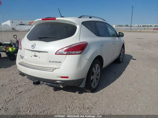 2014 Nissan Murano S/sl/sv/le VIN JN8AZ1MW2EW525598 фото 4