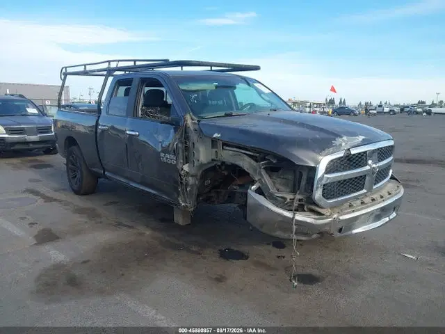1C6RR7GGXFS743603 — 2015 RAM 1500 SLT, Передняя часть справа (Right Front), фото до ремонта