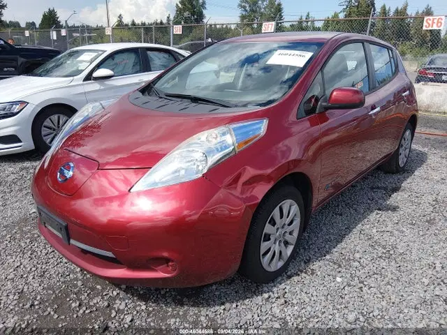 2015 Nissan LEAF S VIN 1N4AZ0CP0FC330950 фото 2