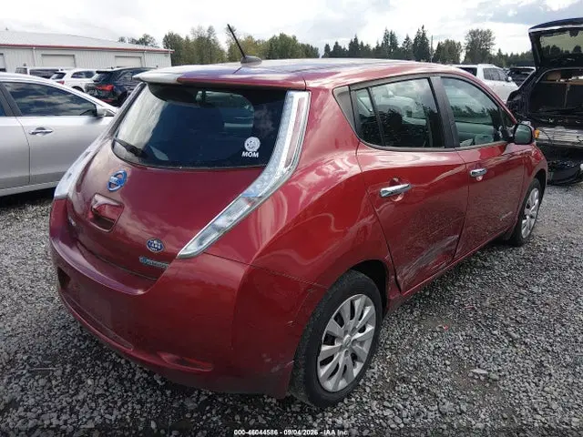 2015 Nissan LEAF S VIN 1N4AZ0CP0FC330950 фото 4