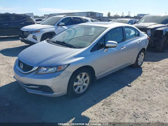 2015 Honda Civic VIN 2HGFB2F5XFH012682 фото 2