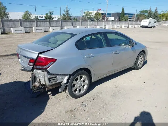 2015 Honda Civic VIN 2HGFB2F5XFH012682 фото 4