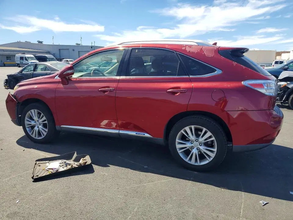 2010 LEXUS RX VIN JTJBC1BA2A2015842 фото 2