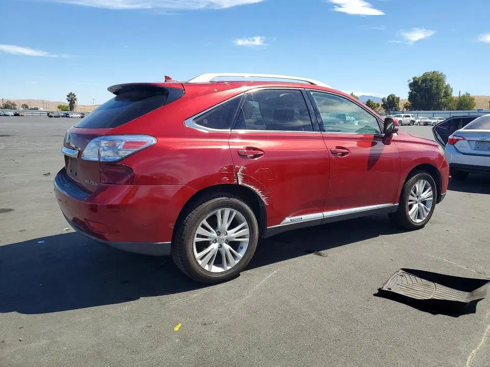 2010 LEXUS RX VIN JTJBC1BA2A2015842 фото 3