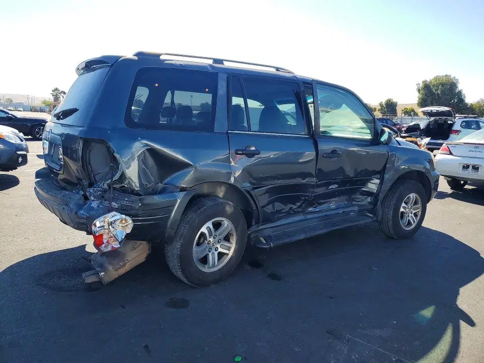 2003 HONDA PILOT VIN 2HKYF18543H606870 фото 3