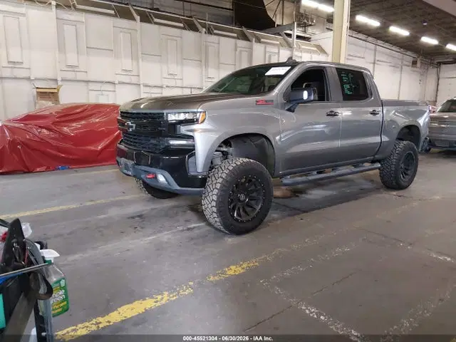 2021 Chevrolet Silverado 1500 4wd Short Bed Lt Trail Boss VIN 3GCPYFED4MG147591 фото 2