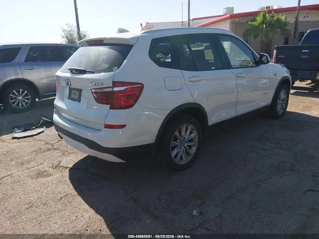 2017 BMW X3 Xdrive28i VIN 5UXWX9C59H0T14743 фото 4