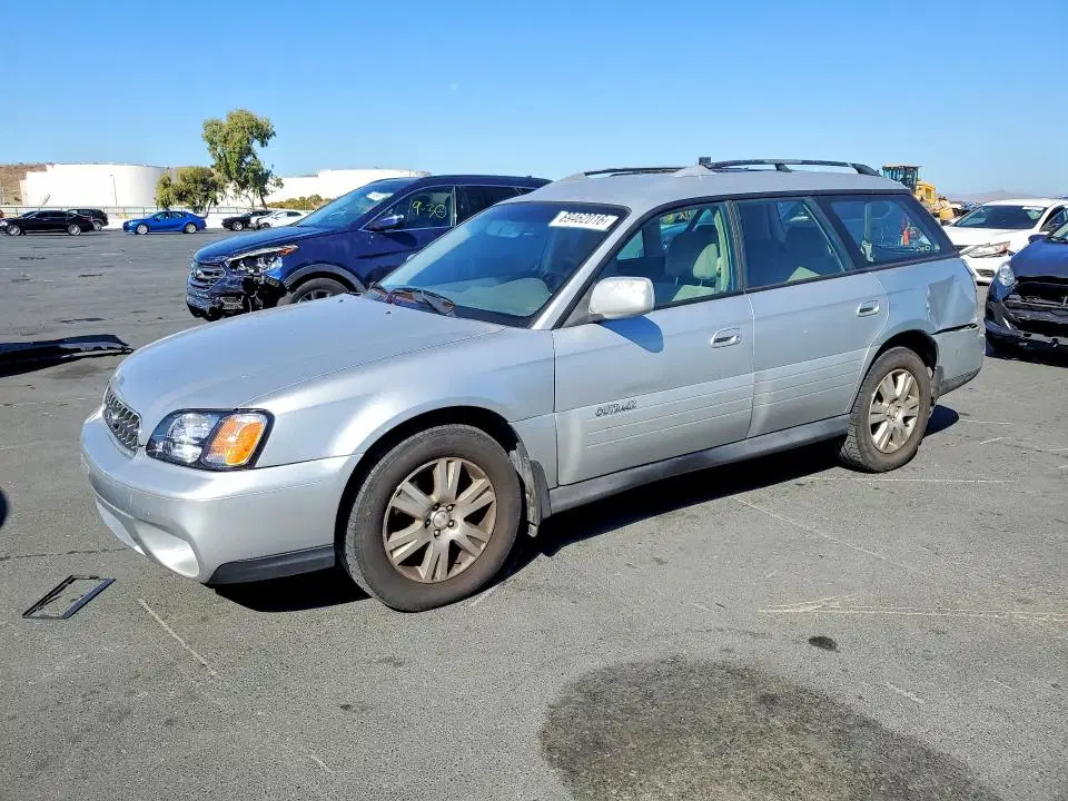 4S3BH815147617074 — 2004 Subaru Legacy, REAR END, фото до ремонта