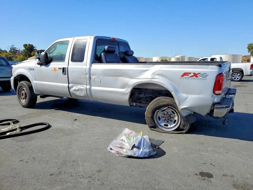 2006 FORD F250 VIN 1FTSX21566EA88073 фото 2