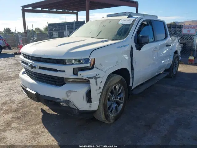 2022 Chevrolet Silverado 1500 Ltd 4wd Short Bed Rst VIN 1GCUYEET4NZ224501 фото 2