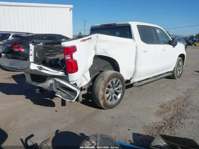2022 Chevrolet Silverado 1500 Ltd 4wd Short Bed Rst VIN 1GCUYEET4NZ224501 фото 4