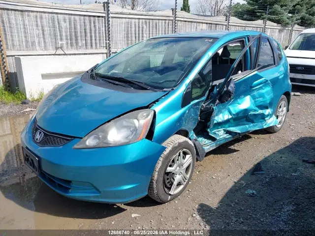 2014 Honda FIT LX VIN LUCGE8H54E3004682 фото 2