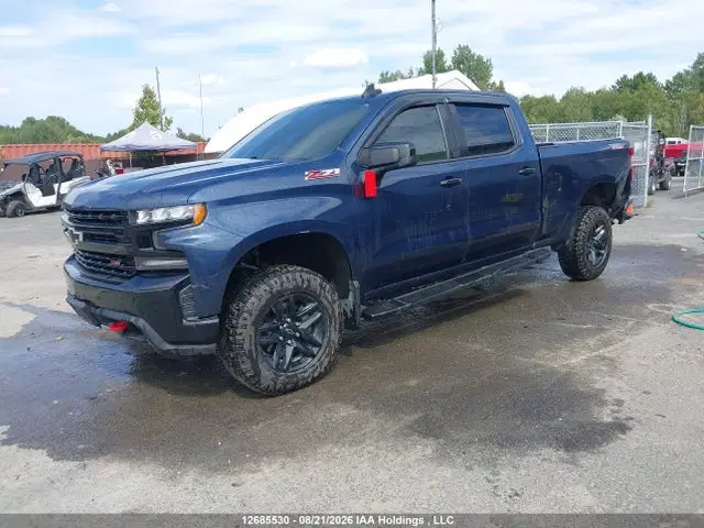 2022 Chevrolet Silverado Ltd K1500 Lt Trail Boss VIN 1GCPYFED8NZ111002 фото 2