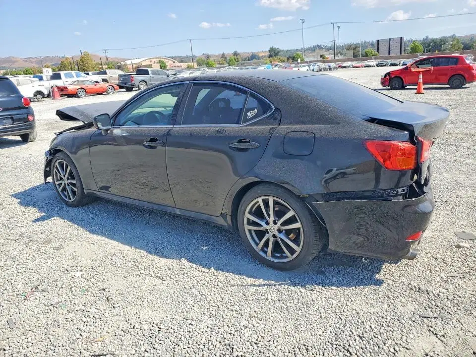 2006 LEXUS IS VIN JTHBK262562001390 фото 2
