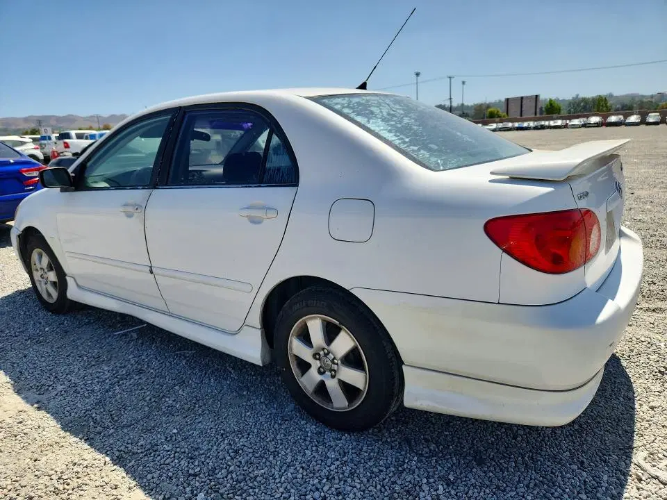 2003 TOYOTA COROLLA VIN 1NXBR32E23Z148698 фото 2