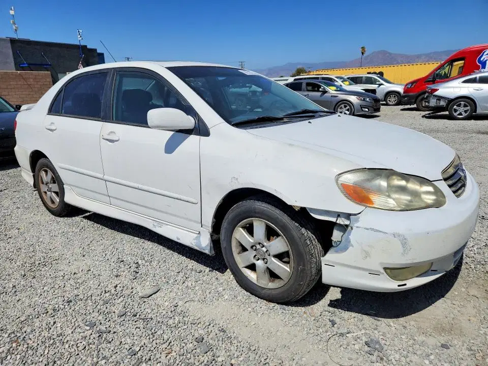 2003 TOYOTA COROLLA VIN 1NXBR32E23Z148698 фото 4