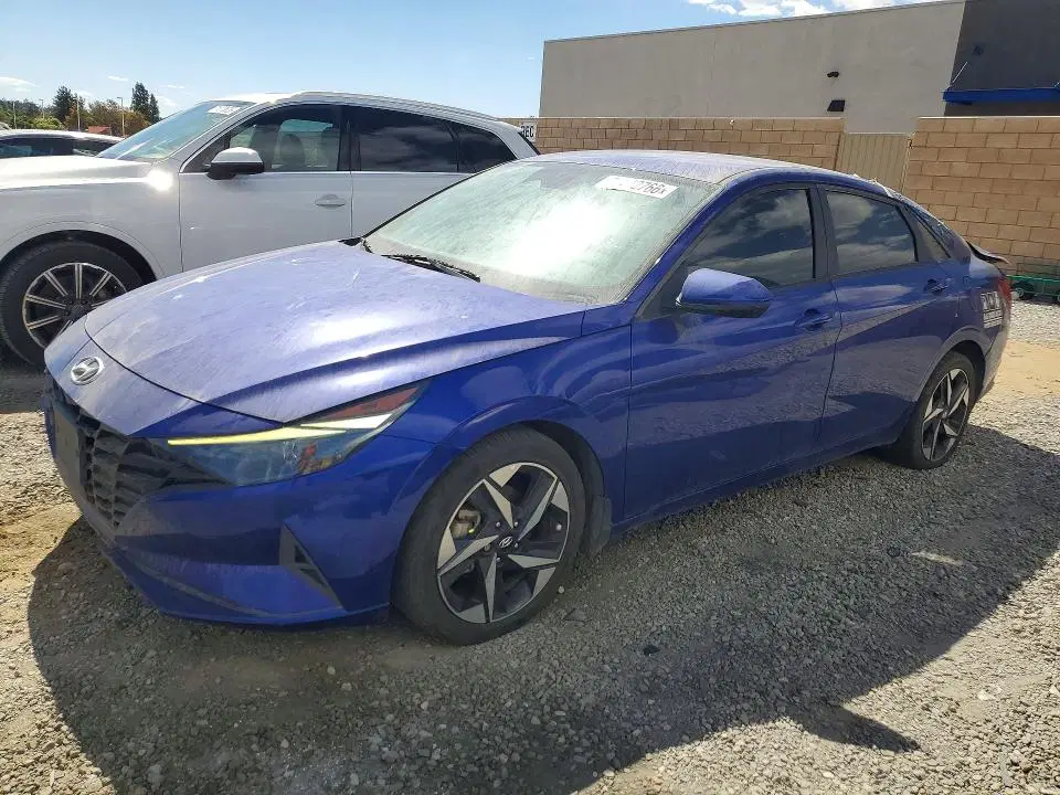KMHLS4AGXPU483019 — 2023 Hyundai Elantra, REAR END, фото до ремонта