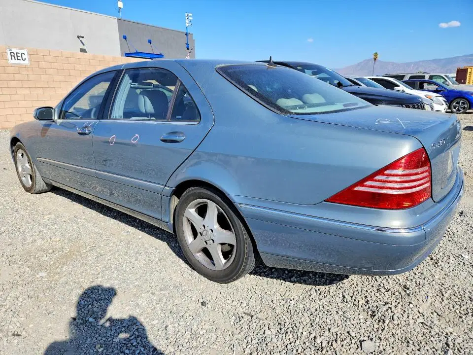 2005 MERCEDES-BENZ S VIN WDBNG70J75A453468 фото 2