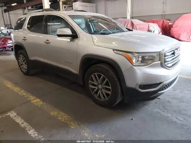 1GKKNLLA1JZ128135 — 2018 GMC Acadia SLE-2, Передняя часть (Front End), фото до ремонта