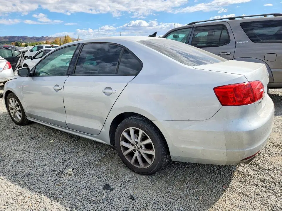 2012 VOLKSWAGEN JETTA VIN 3VWDP7AJ1CM424377 фото 2