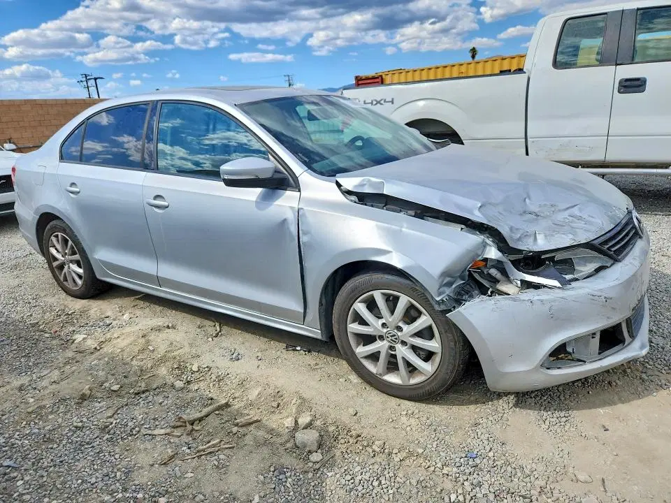 2012 VOLKSWAGEN JETTA VIN 3VWDP7AJ1CM424377 фото 4