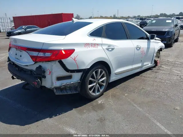 2017 Hyundai Azera VIN KMHFG4JGXHA591366 фото 4