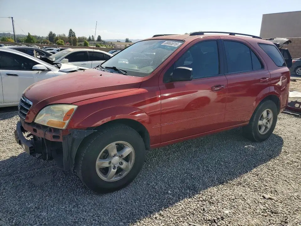 KNDJD735985860132 — 2008 Kia Sorento, FRONT END, фото до ремонта