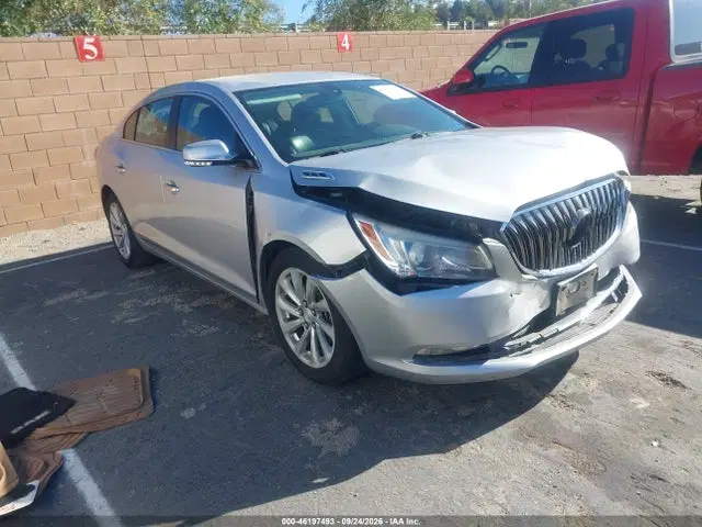 1G4GB5G30EF110245 — 2014 Buick Lacrosse Leather, Передняя часть, фото до ремонта