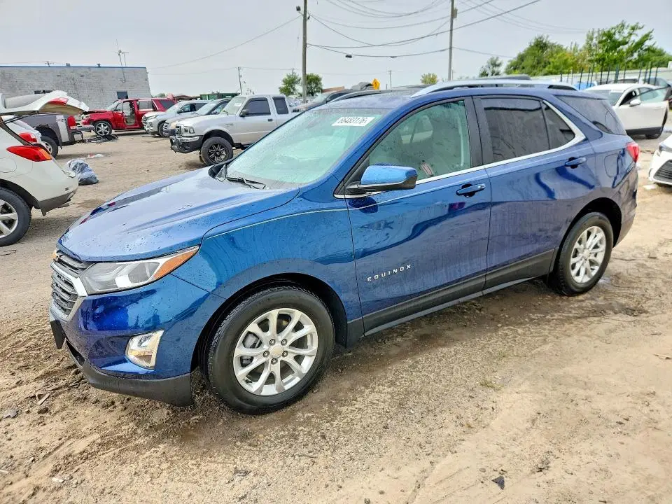 3GNAXKEV0ML309256 — 2021 Chevrolet Equinox, Град, фото до ремонта