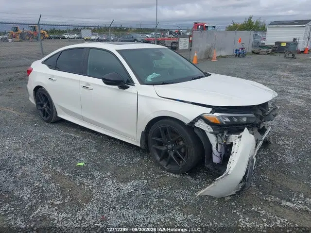 2HGFE2F58PH110621 — 2023 Honda Civic Sport, Front, фото до ремонта