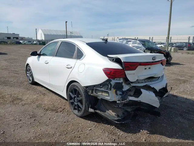 2020 KIA FORTE EX VIN 3KPF54AD8LE207459 фото 3