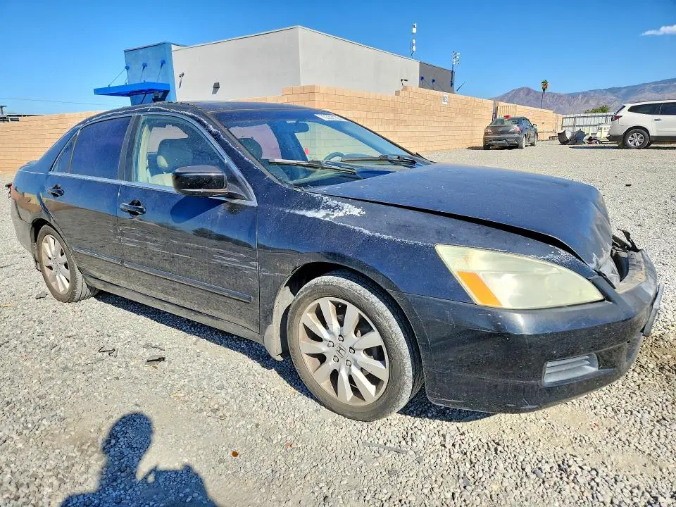 2007 HONDA ACCORD VIN 1HGCM66597A071100 фото 4