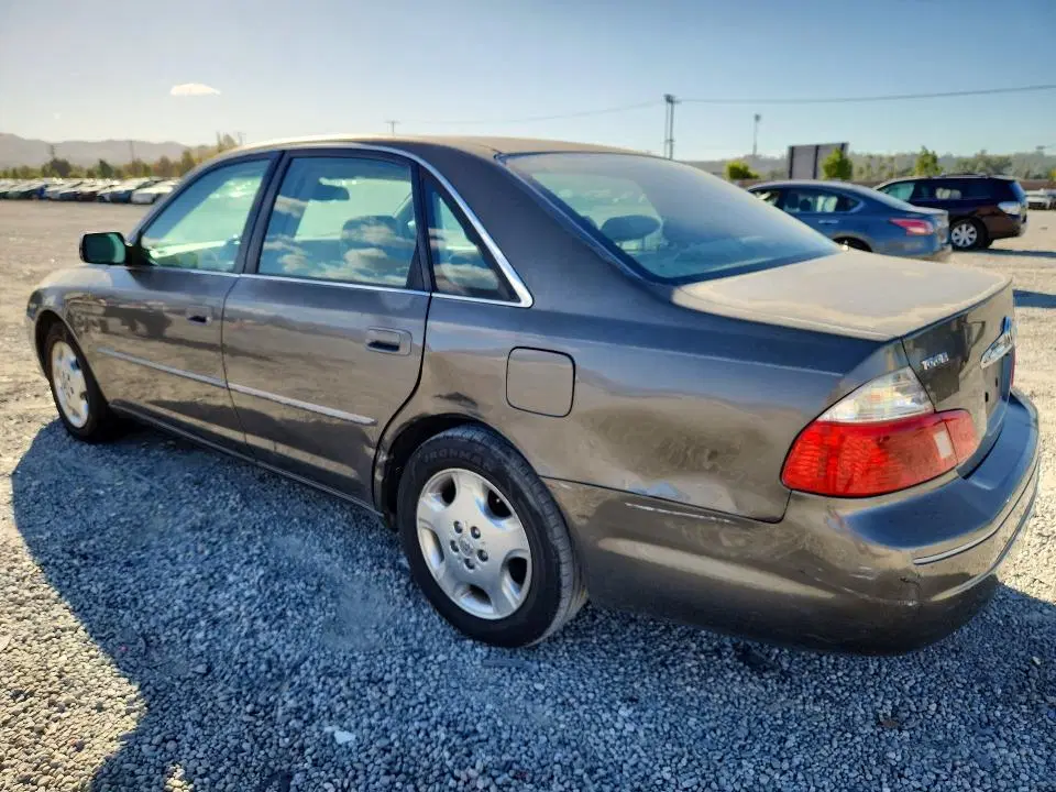 2003 TOYOTA AVALON VIN 4T1BF28B13U327766 фото 2
